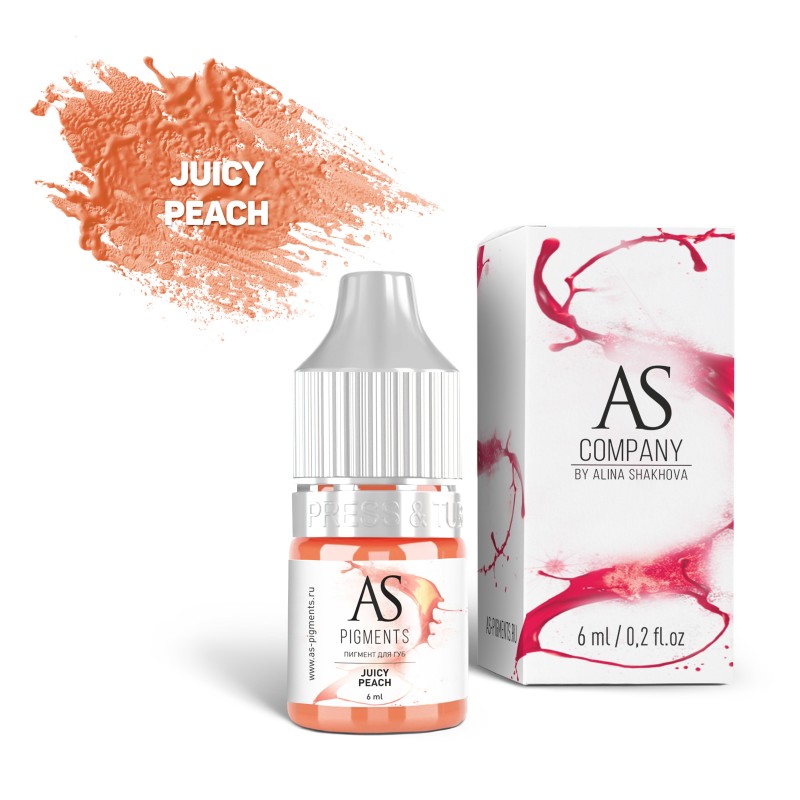 Pigments lèvres Juicy Peach 6 ml