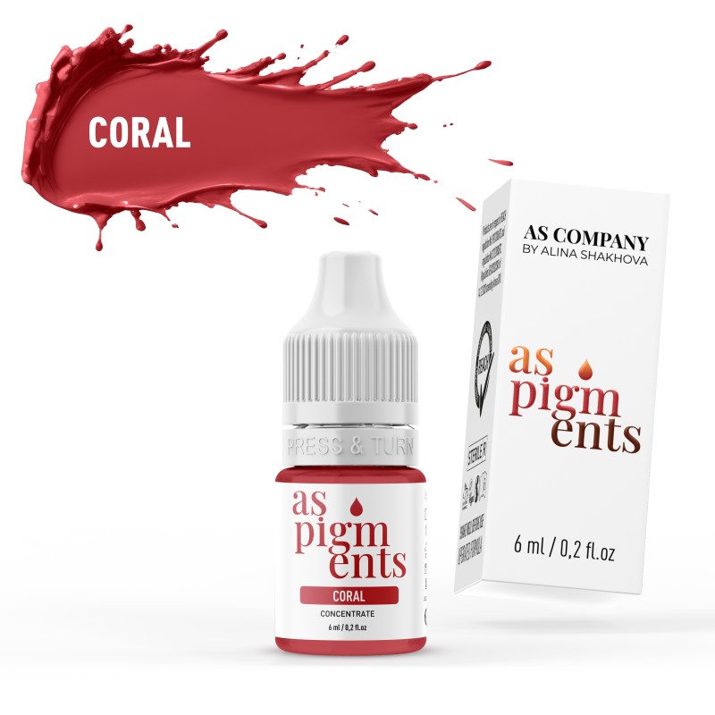 Pigment Concentré Coral 6 ml